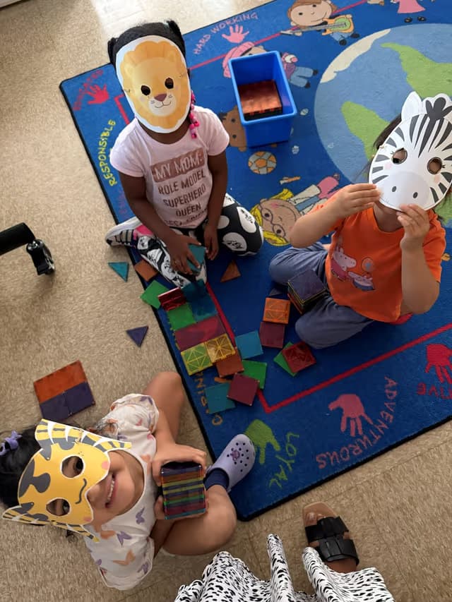 A moment from life at Our HoneyBee Academy